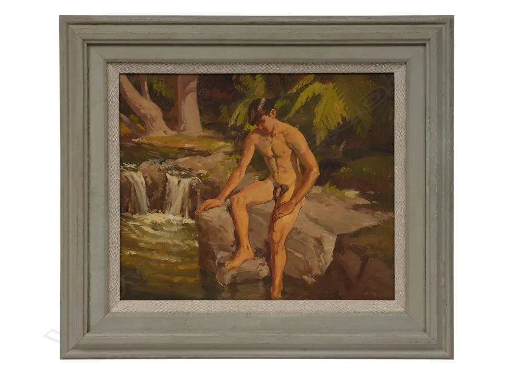 Cedric Savage (1901-1969) 'Craig on the rocks', Image 1++